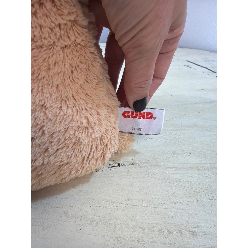 GUND Philbin Teddy Bear Unisex Kids Tan Shaggy Plush Stuffed Animal - Picture 3 of 5